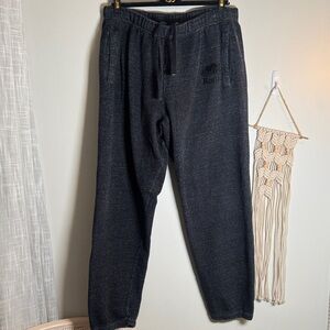 EUC ROOTS Canada Men’s Heather Navy Black Jogger Sweat Pants L